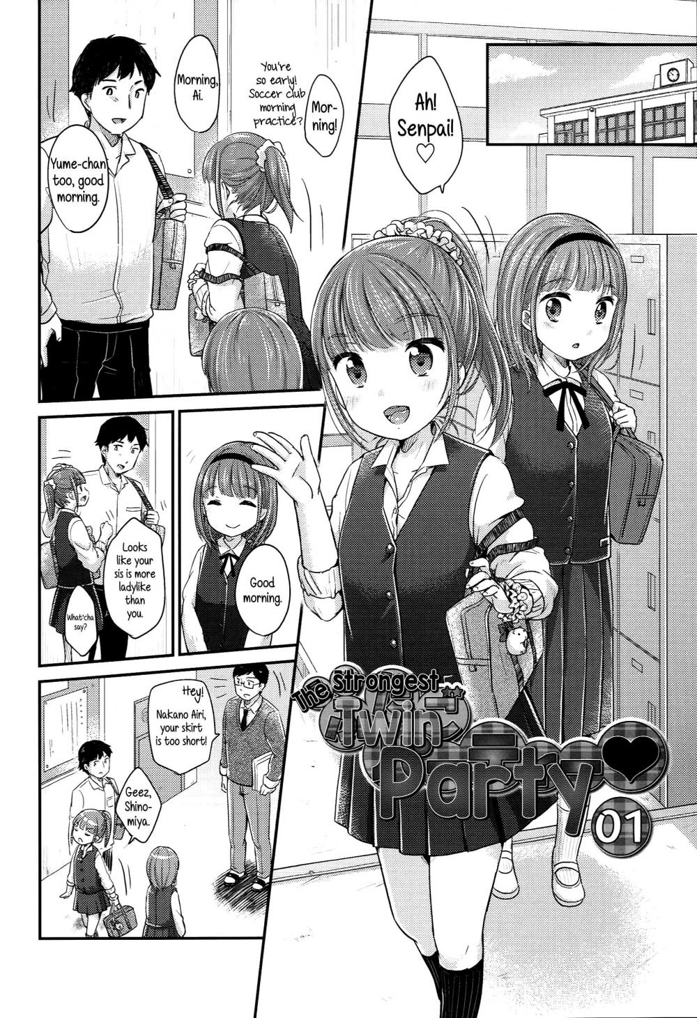 Hentai Manga Comic-The strongest Twin Party-Chapter 1-2